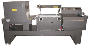 Compact L-Bar Shrink Wrap Machine